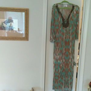 Sheer Maxi Dress